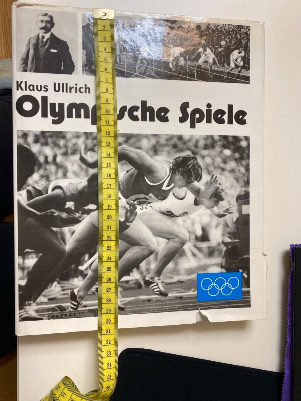 Buch von 1978 über die Olympischen Spiele, Probleme und Tendenzen, Namen, Zahlen und Dokumentationen