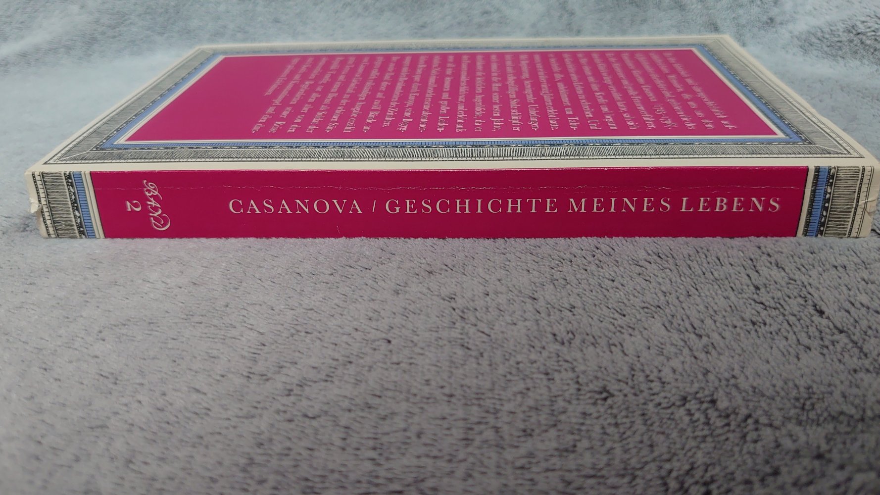 Buch  Casanova  Geschichten meines Lebens  Band 2 Günter Albrecht  Barbara Albrecht  1983