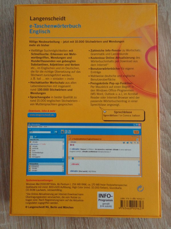 Langenscheidt e Taschenbuch