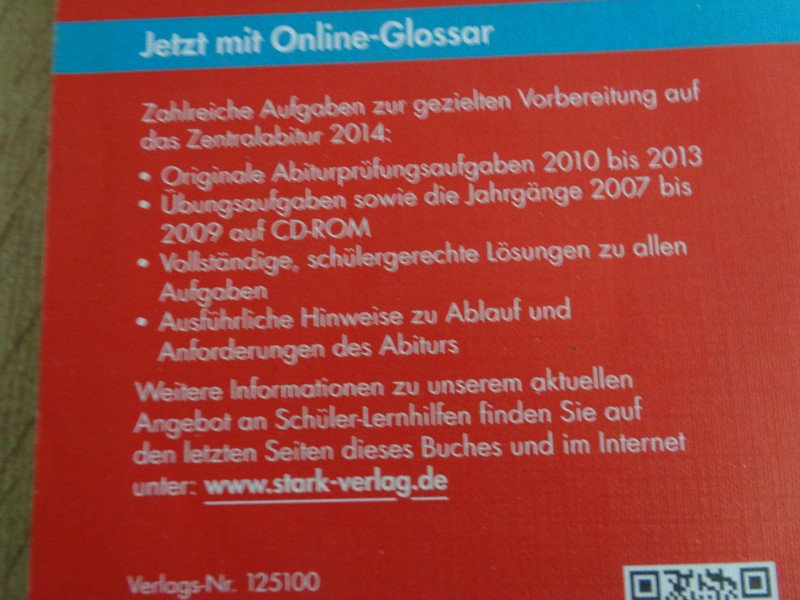 Abitur 2014 Mathematik Berlin Brandenburg