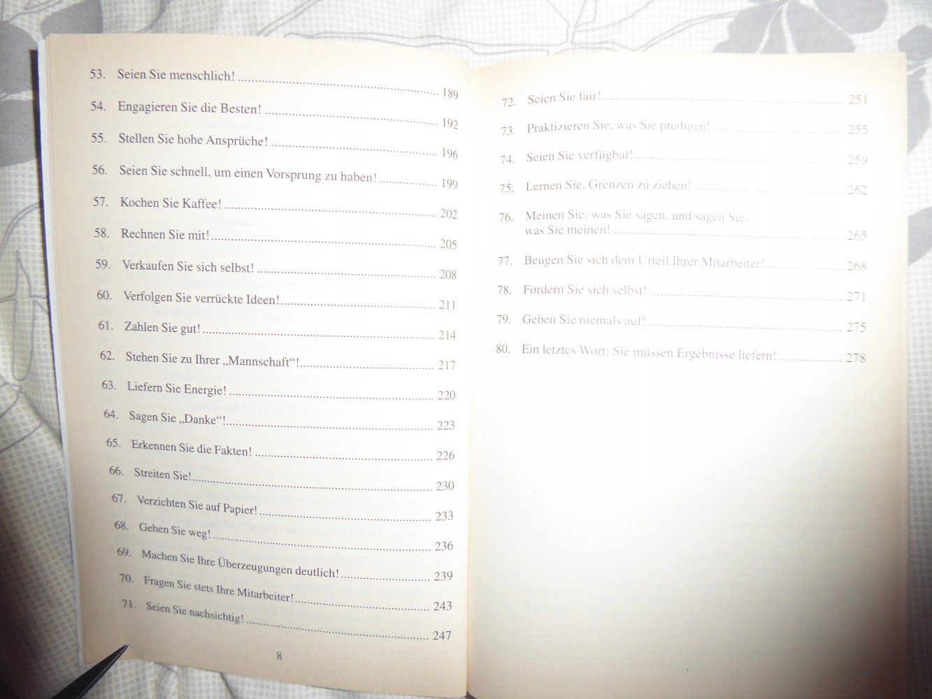 Buch 80 Tipps für tolle Chefs Mitarbeiterführung Mitarbeiter führen ermutigen Motivieren 