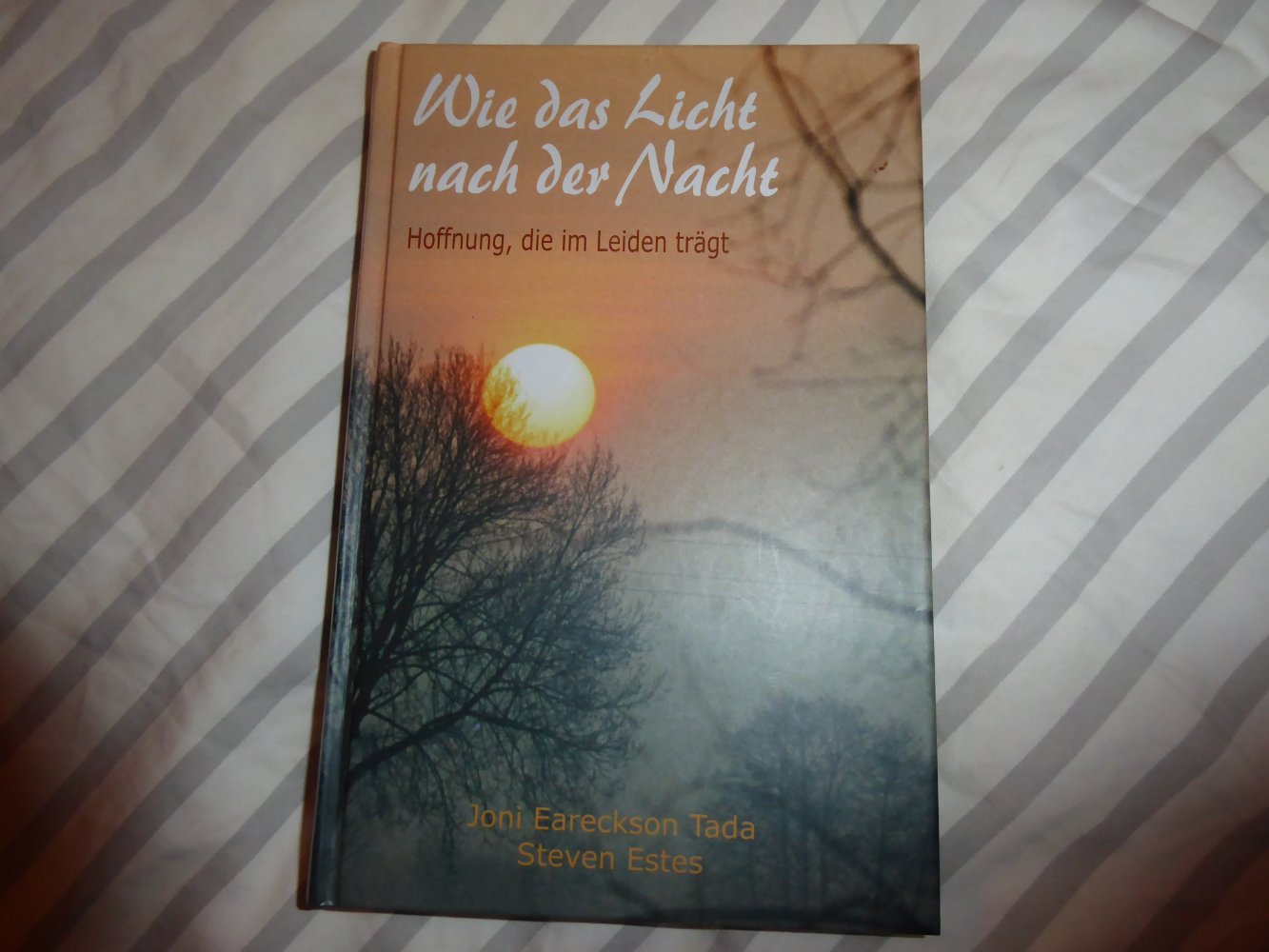 Buch Joni Eareckson Tada Wie das Licht nach der Nacht christlich Seelsorge Thema Leid