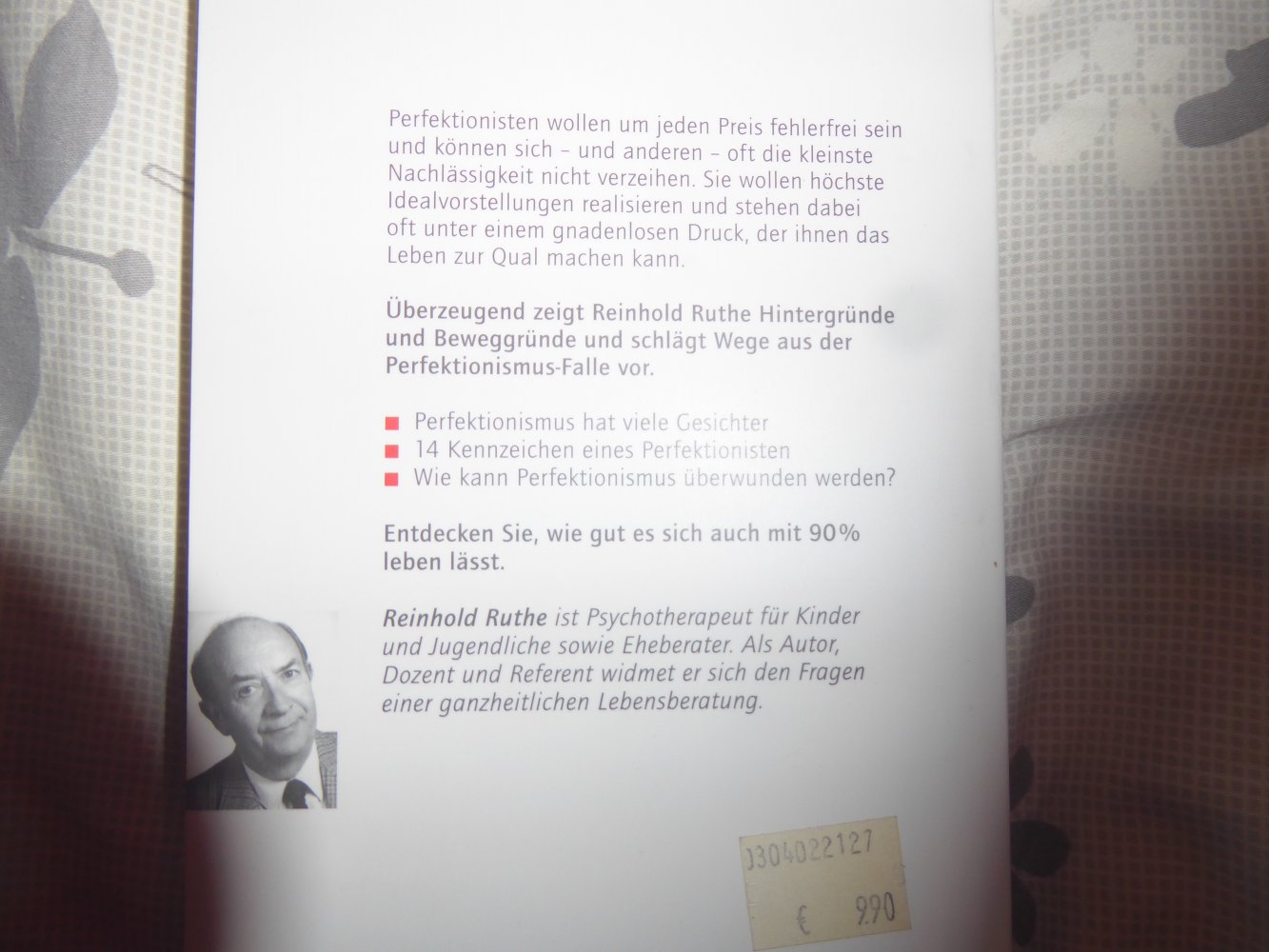 Buch Die Perfektionismusfalle Perfektionismus überwinden 14 Kennzeichen Co-Abhängigkeit