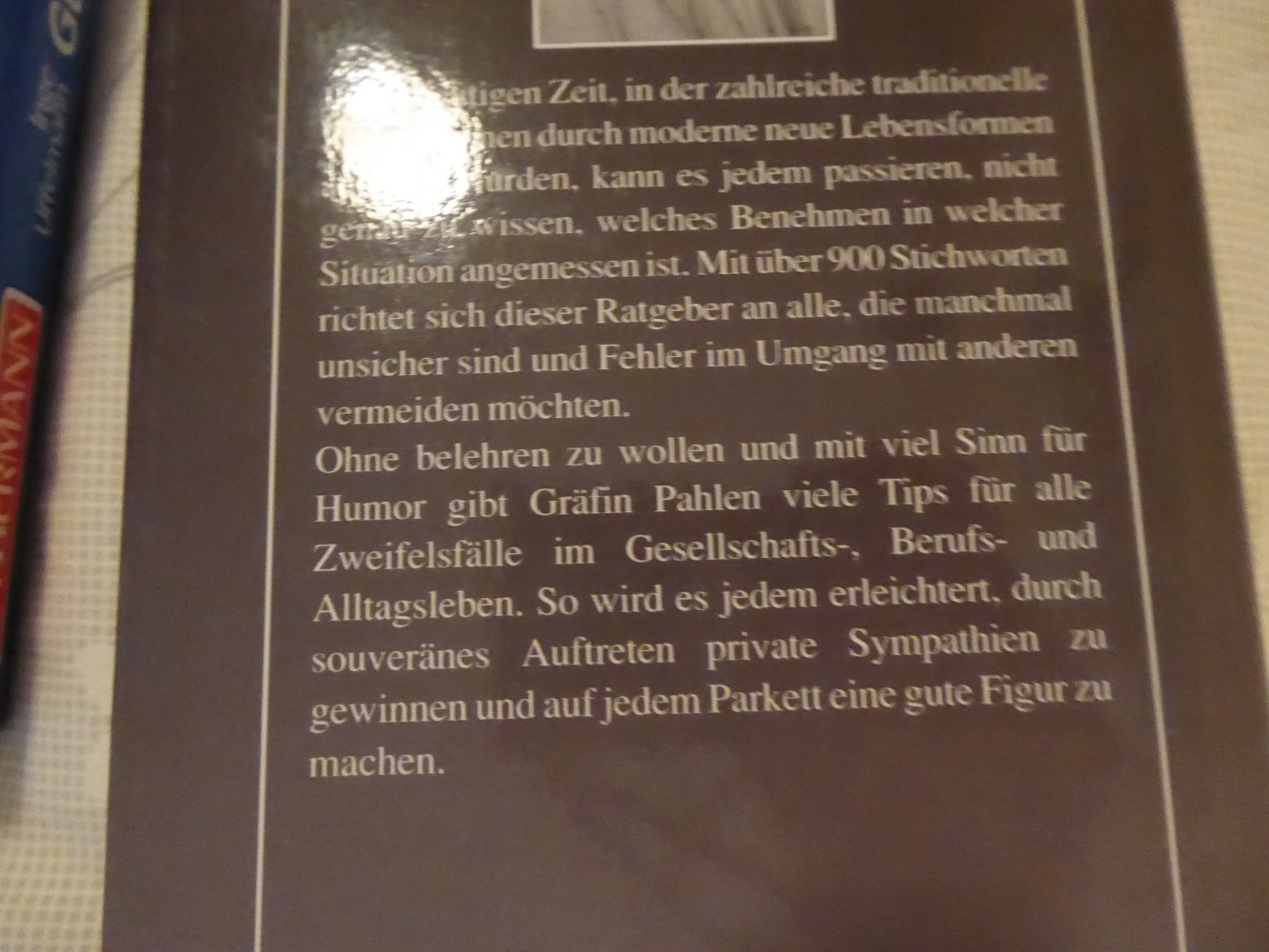 3 x Bücher Moderne Umgangsformen Gutes Benehmen Umgang Tischmanieren