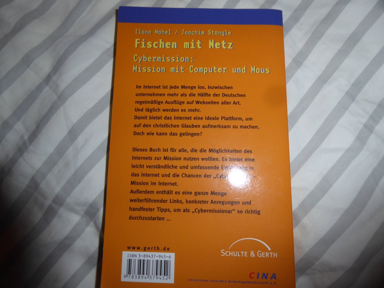 Buch Fischen im Netz christlich Gemeinde Homepage Internetseite  Glaube Evangelisation