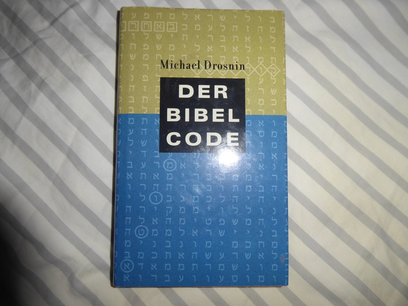 2x Buch DEr Bibelcode Coundown Michel Drosnin Mathematiker Prof. Eli Rips Zukunft Vorhersagen