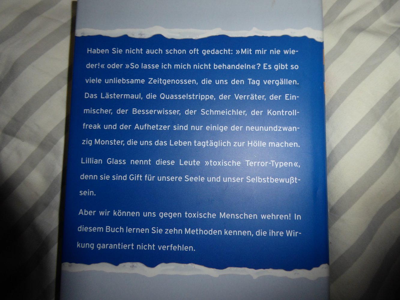Buch Nein sagen Grenzen setzen ohne Schuldgefühle Psychologie Glass Balters
