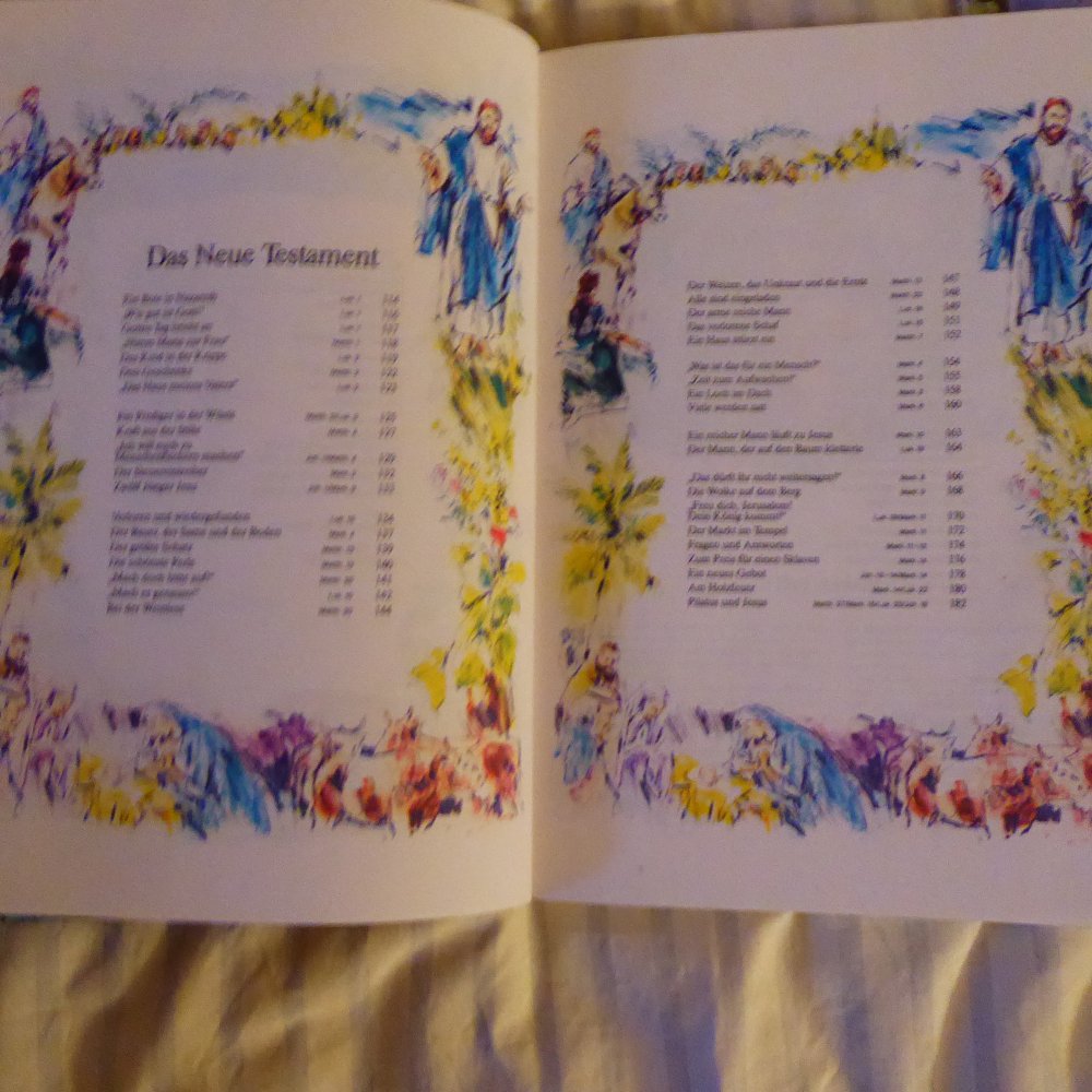 3 x Buch Kinderbibel neuwertig Bibel für Kinder + Jacobs Schäfchen 