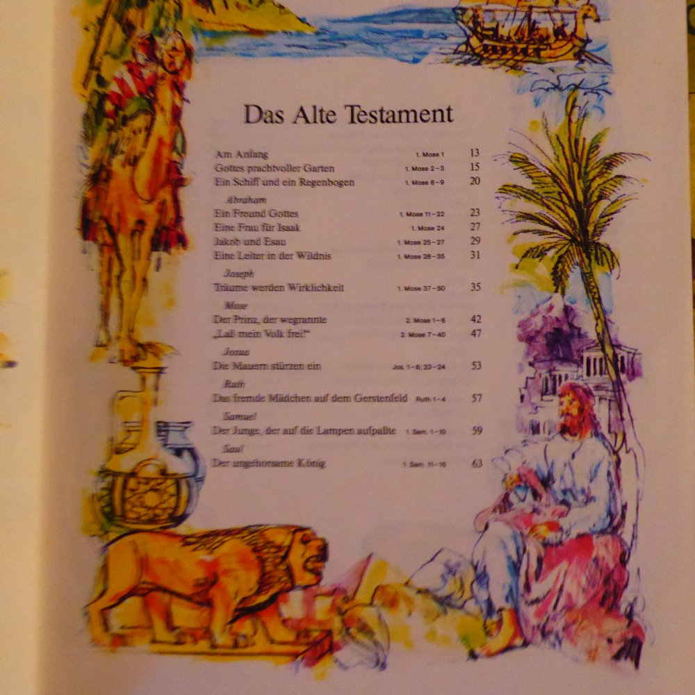 3 x Buch Kinderbibel neuwertig Bibel für Kinder + Jacobs Schäfchen 