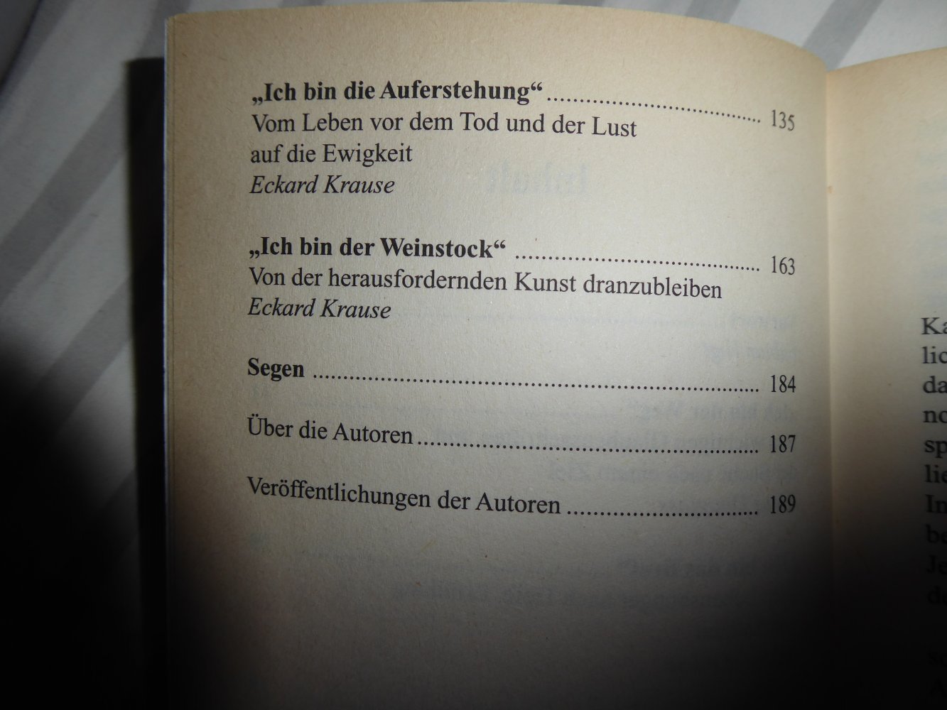 Buch Aufbruch zum Ich Glaube christlich Seelsorge Worte Jesus Christus