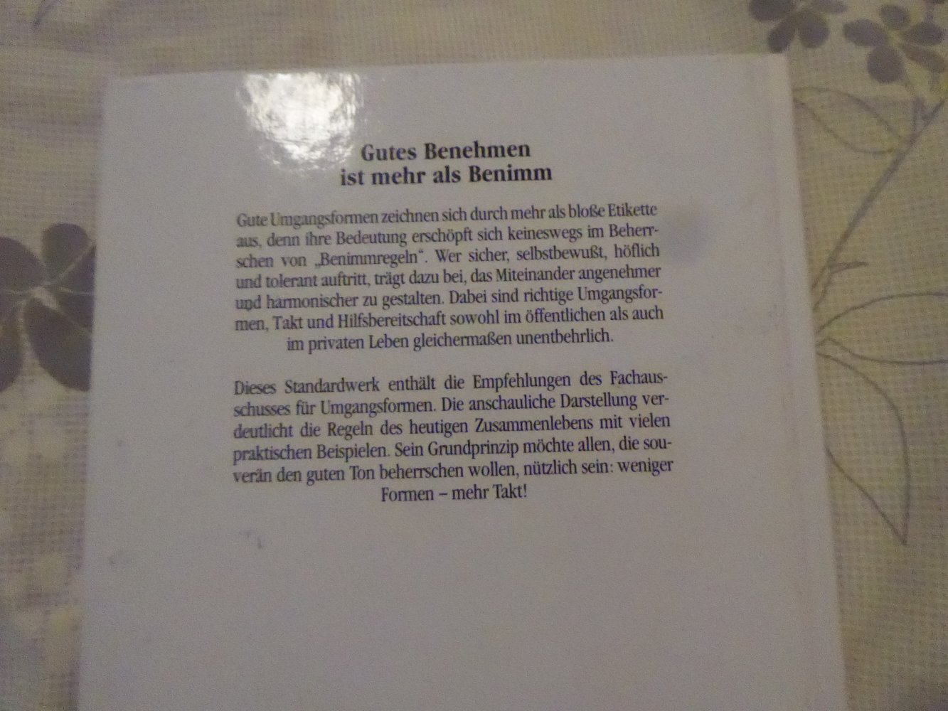 3 x Bücher Moderne Umgangsformen Gutes Benehmen Umgang Tischmanieren