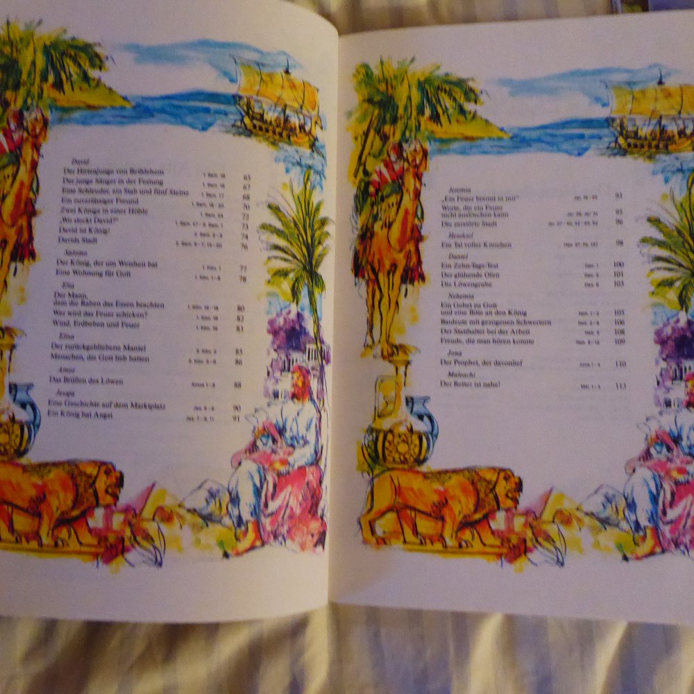 3 x Buch Kinderbibel neuwertig Bibel für Kinder + Jacobs Schäfchen 