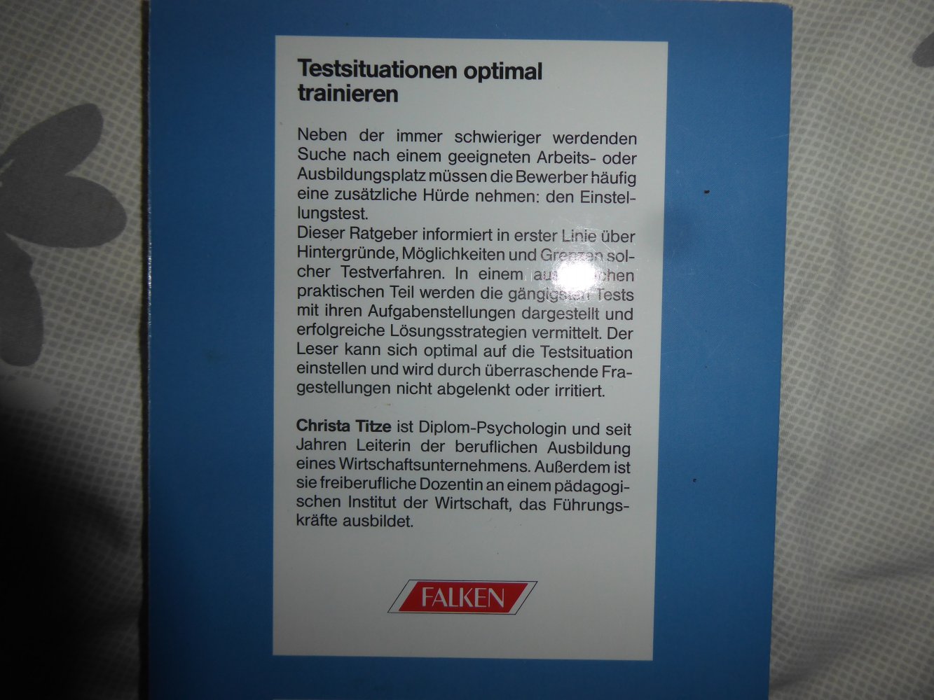 2 x Bücher Ratgeber Einstellungstest Vorstellungsgespräch Bewerbung Tipps
