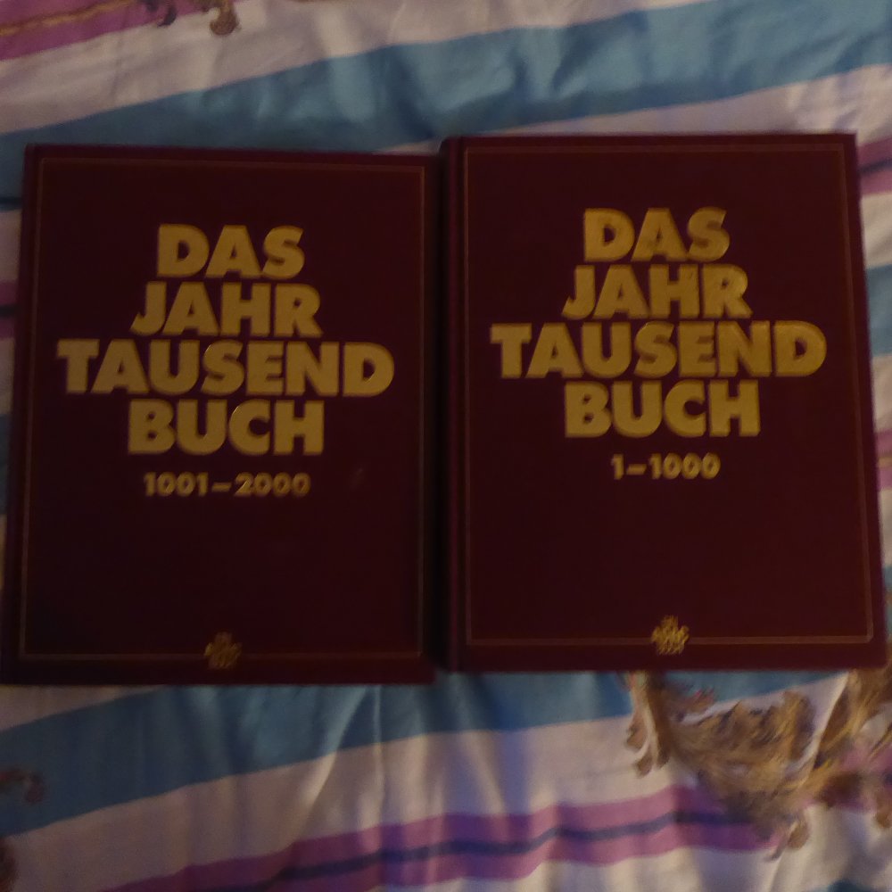 Buch NEU Das Jahrtausendbuch 1-1000 und 1001-2000 Mittelalter bis Moderne