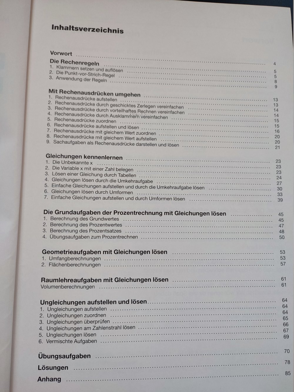 Nachhilfe - Mathematik. Sekundarstufe: Reihe Nachhilfe Mathematik, Gleichungen