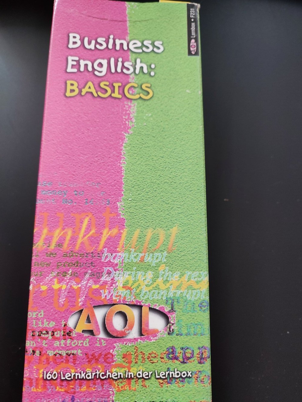 Business English Basics 160 Lernkarten, Lernbox, Lernkartei
