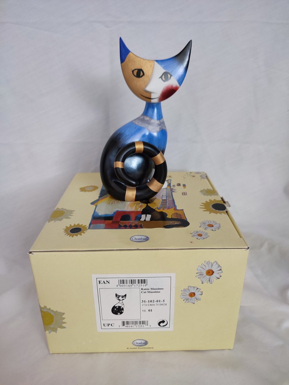 Rosina Wachtmeister - Katze Massimo - Goebel - Sammlerstück