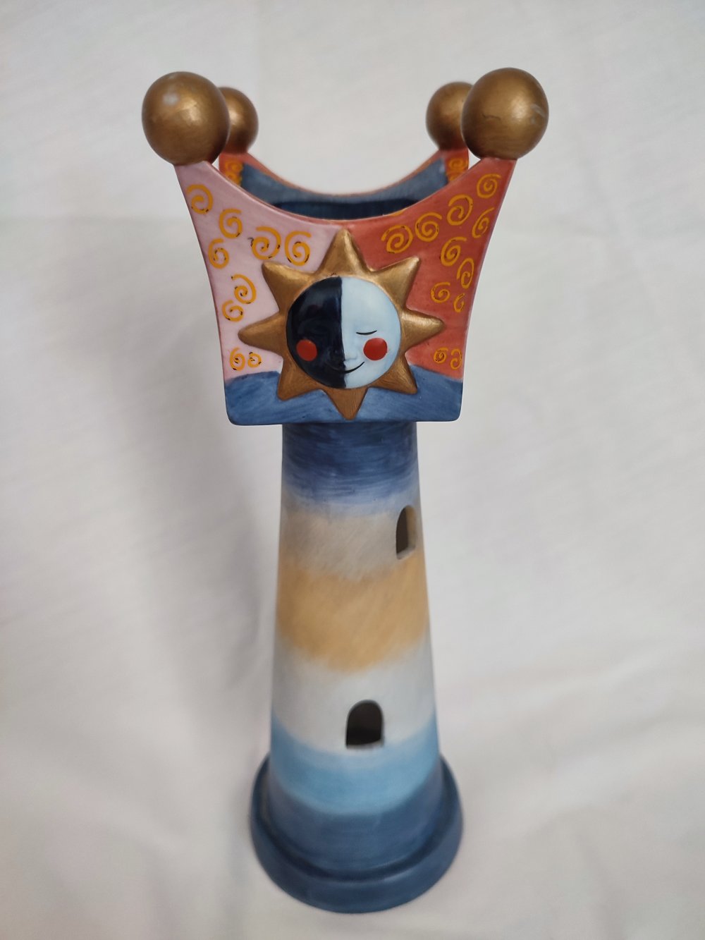 Rosina Wachtmeister - Lighthouse - Leuchtturm mit Katze - Goebel - Sammlerstück