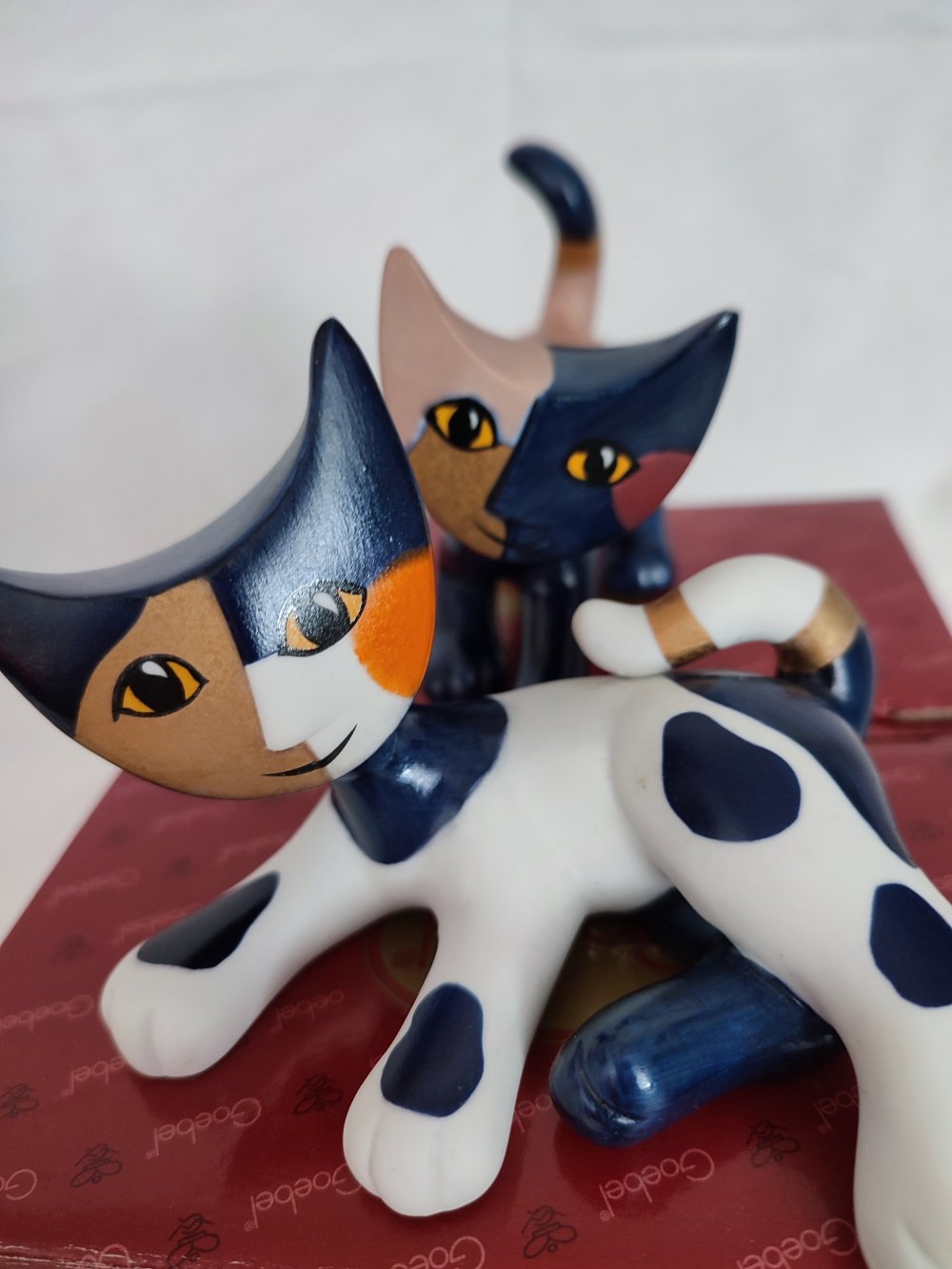 Rosina Wachtmeister - Katzen Lara und Lapo - auch einzeln abzugeben - Goebel - Sammlerstücke - Originalkarton