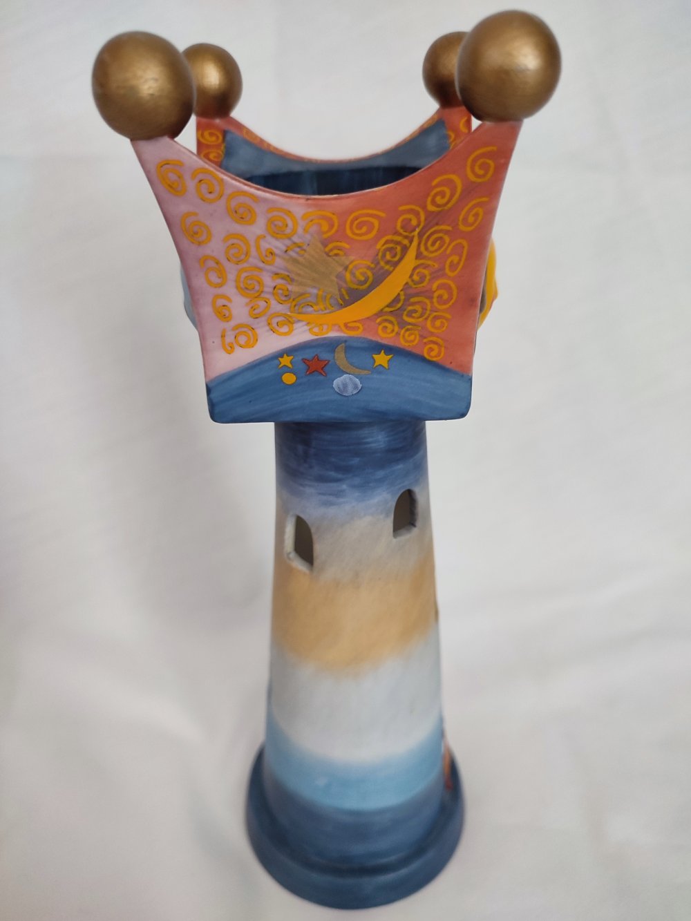 Rosina Wachtmeister - Lighthouse - Leuchtturm mit Katze - Goebel - Sammlerstück