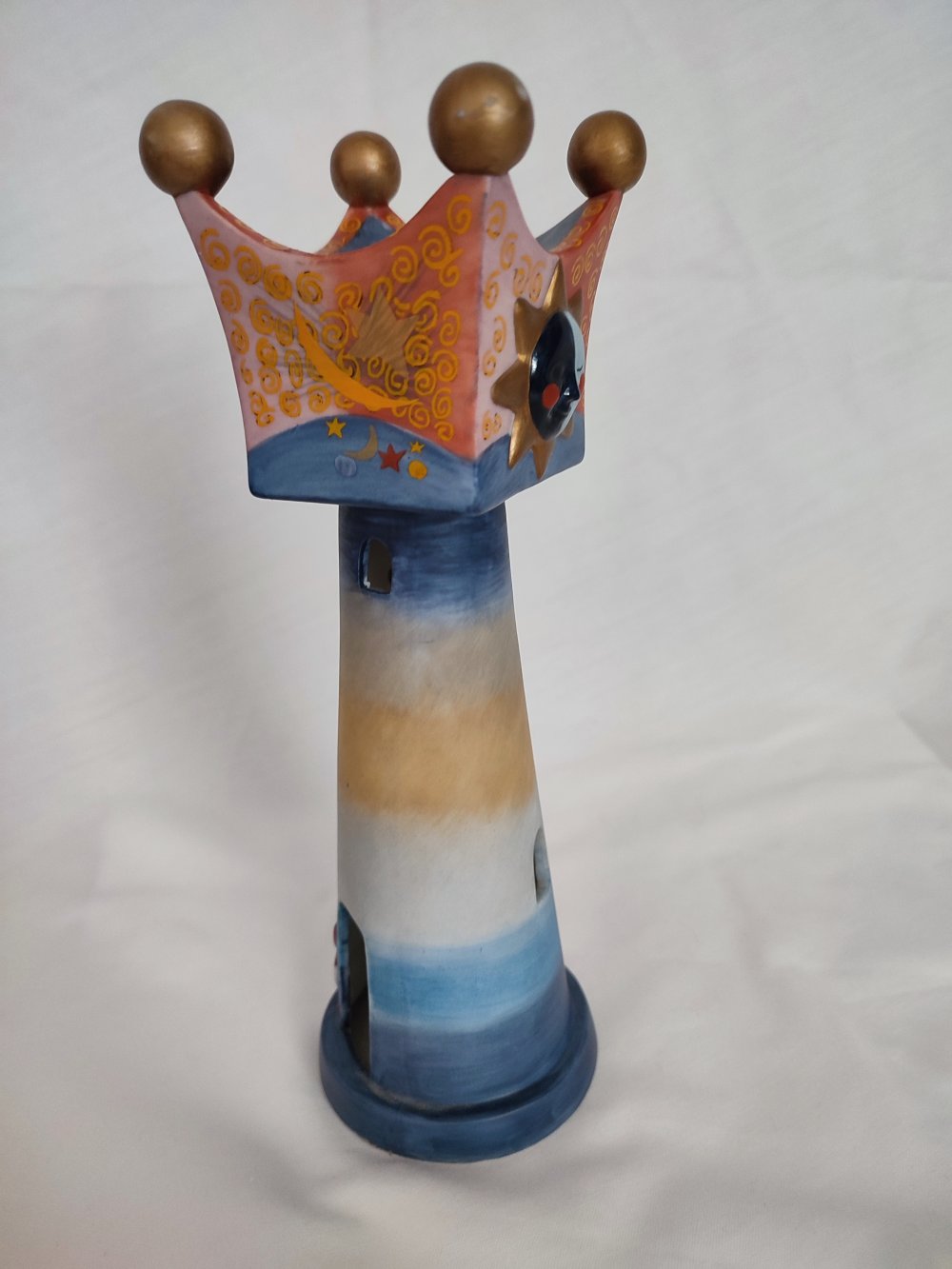 Rosina Wachtmeister - Lighthouse - Leuchtturm mit Katze - Goebel - Sammlerstück