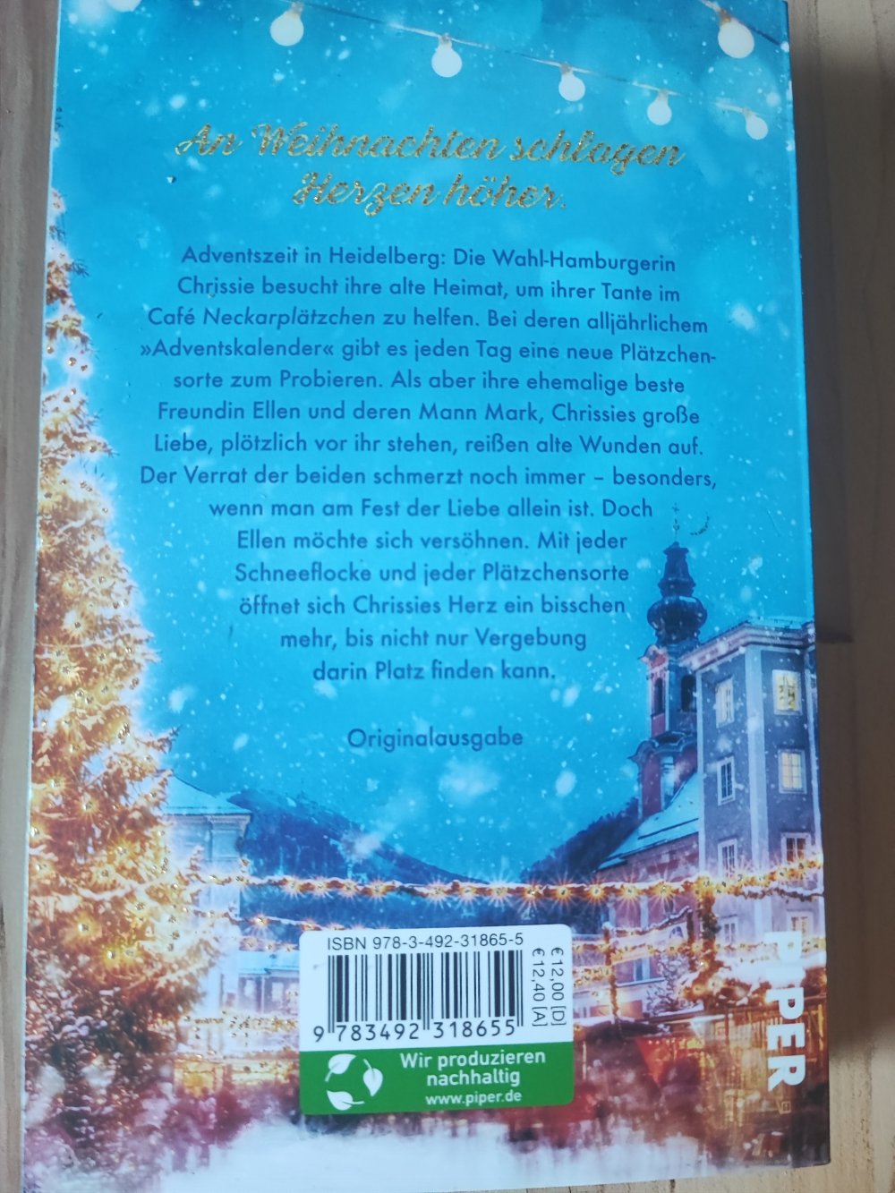 Schneeflocken und Plätzchenduft