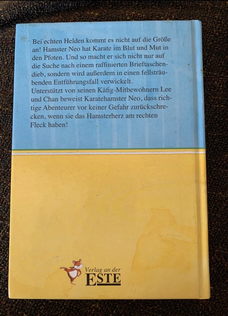 Der Karate Hamster …. Legt los - Tina Zang