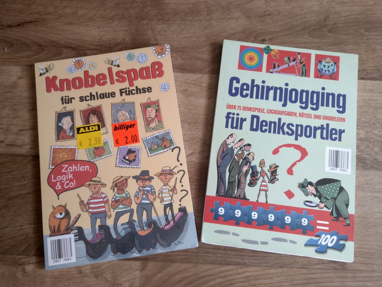 2 Knobelspaß Blöcke