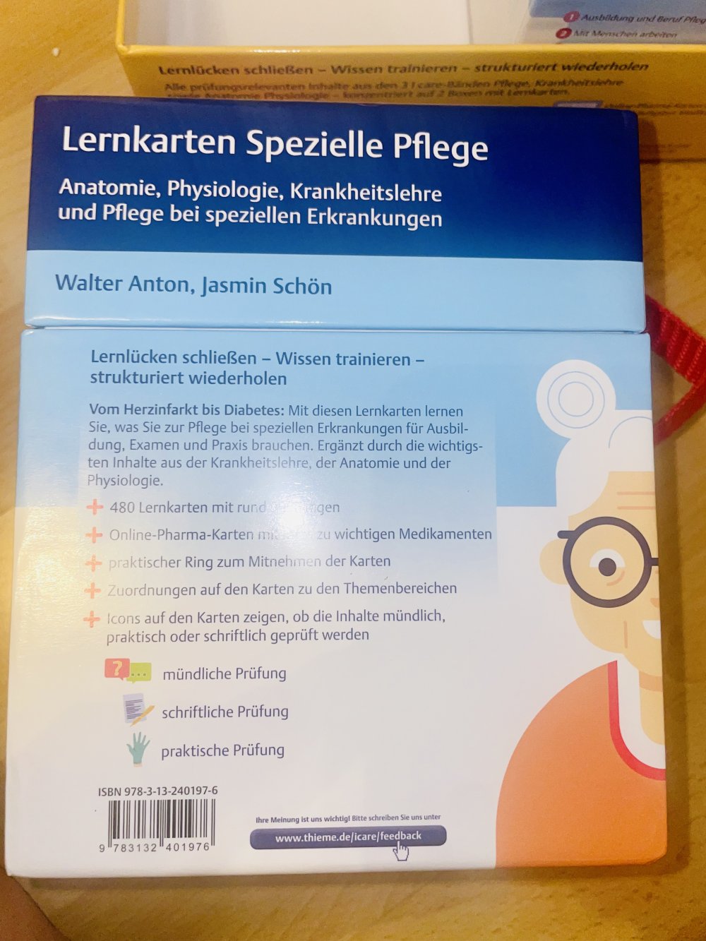 I care Lernkarten Pflege - Set (im Umkarton)
