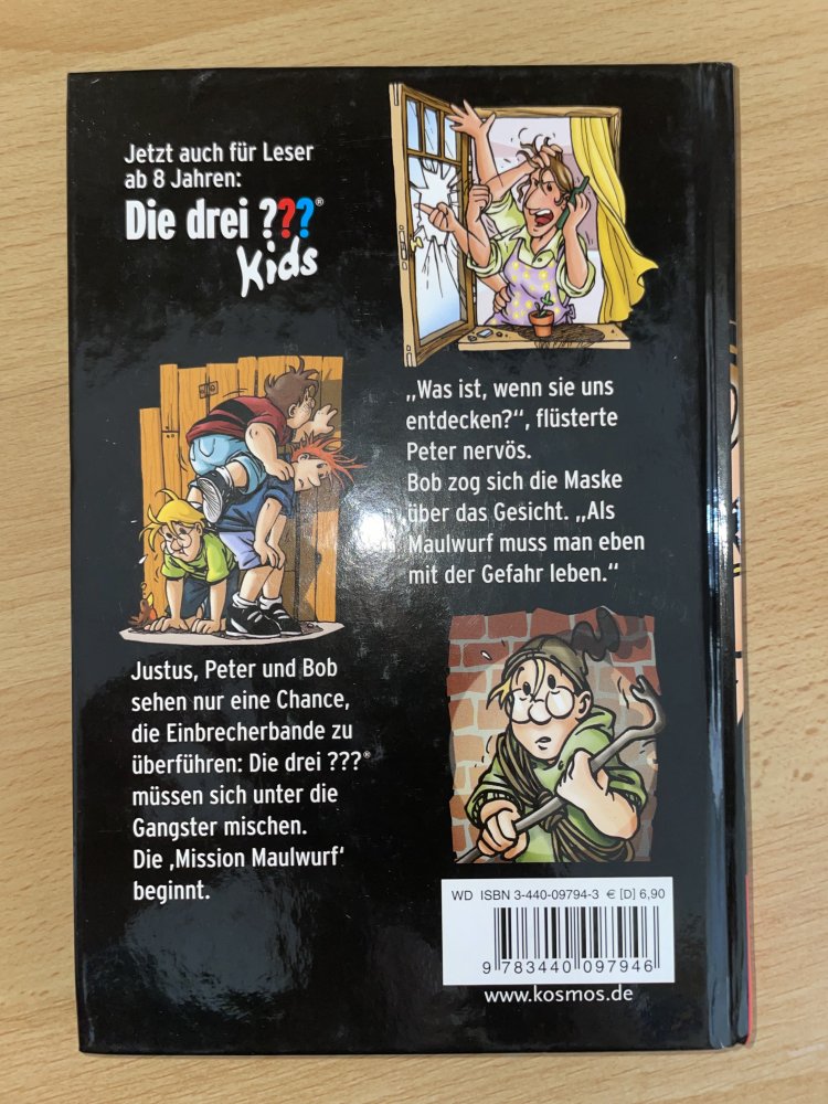 Die drei ??? Kids - Mission Maulwurf