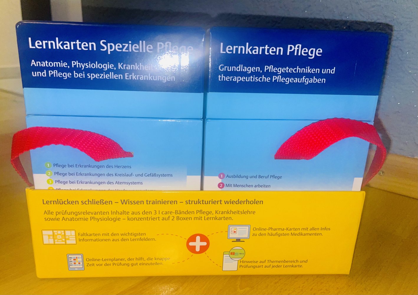I care Lernkarten Pflege - Set (im Umkarton)