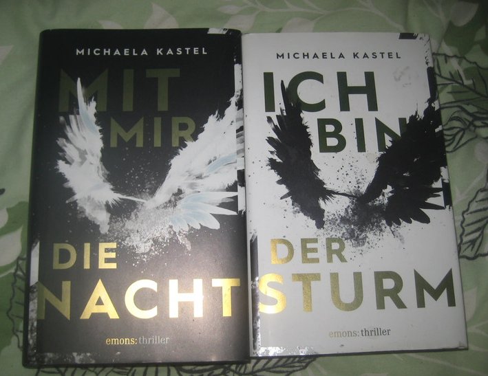 Thriller Set Teil 1 und 2 von Michaela Kastel Ich bin der Sturm, Mit mir die Nacht