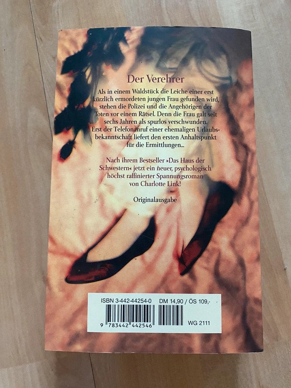 Der Verehrer Charlotte Link Roman Goldmann