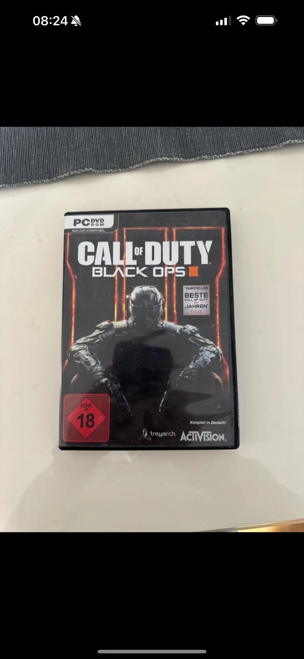 Black OPs call of Duty 