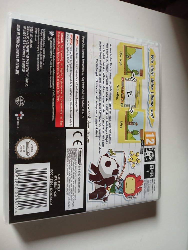 SCRIBBLENAUTS Nintendo DS Spiel