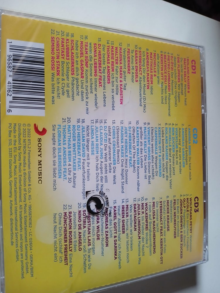 Pop Giganten Schlager Pur 3 CD Box Stimmungs Musik Jung+alt