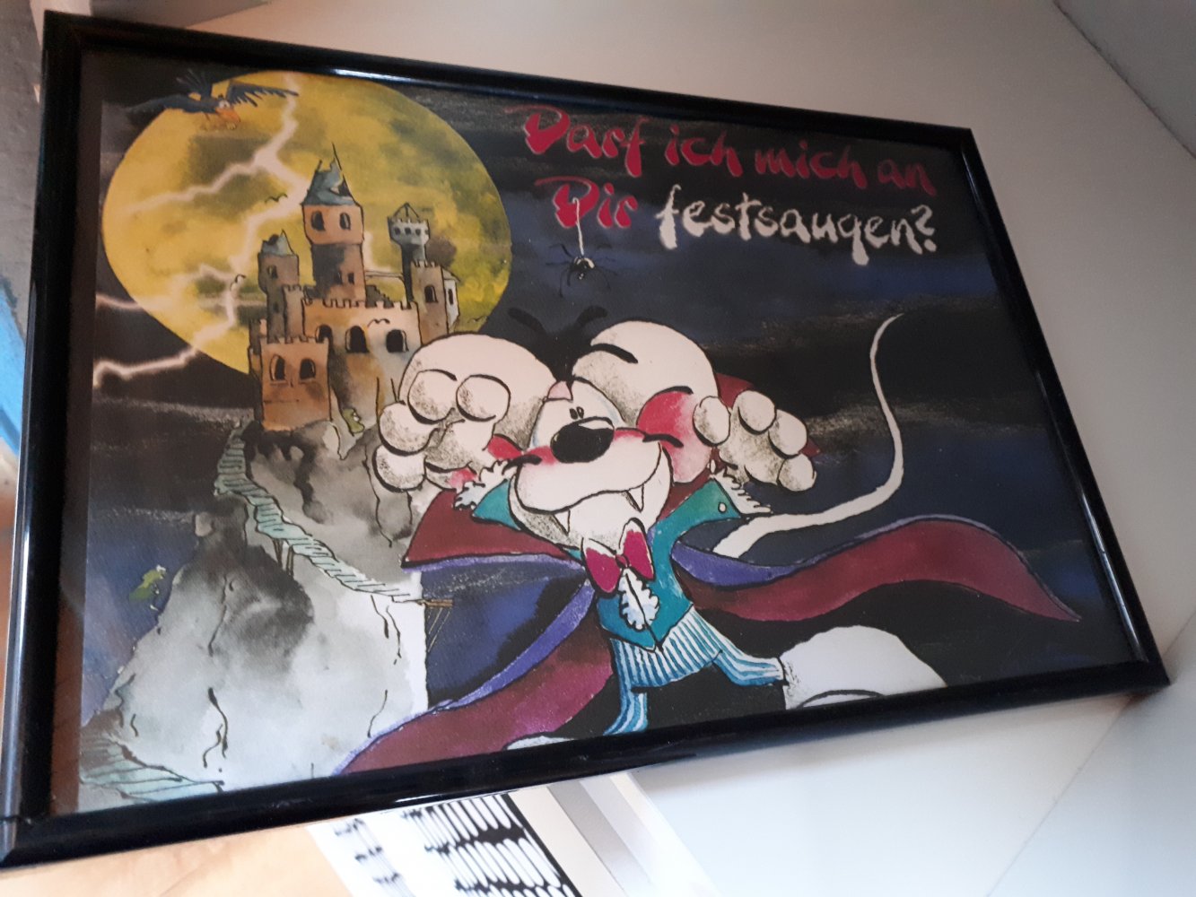 Didl Vampir Bild Vintage Old School 