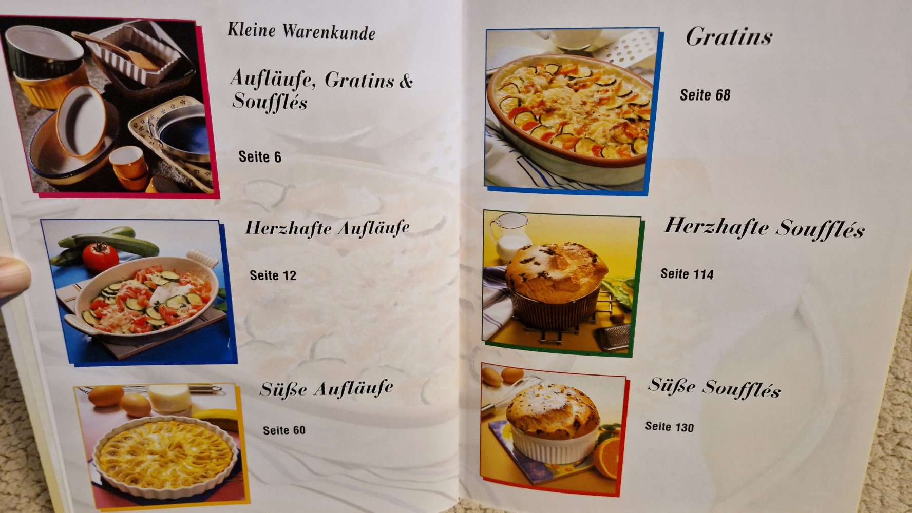 Kochbuch Köstliche Aufläufe Gratins & Soufflés | Hardcover - #2ndchancesachbücher