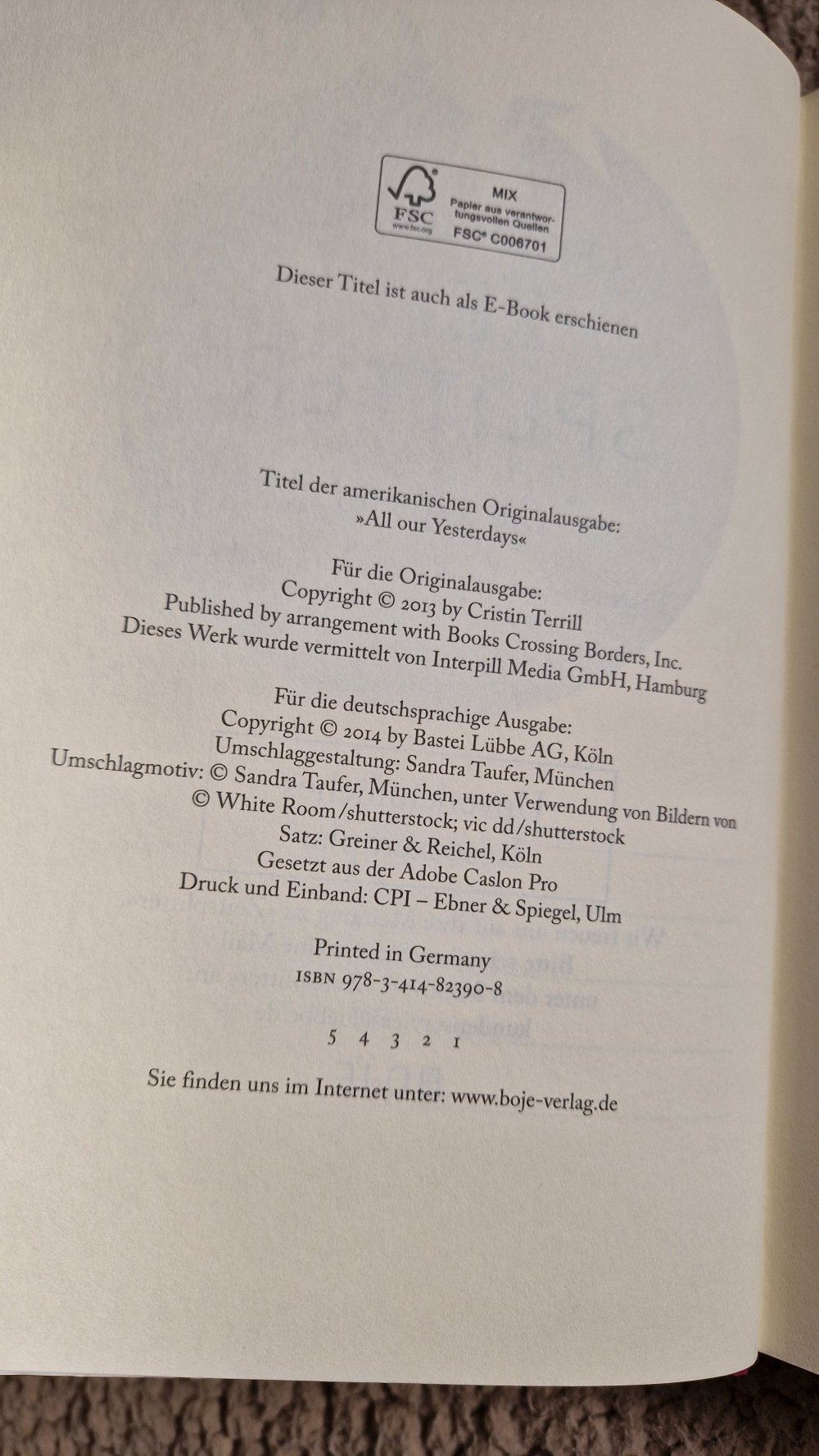 Christin Terrill Zeitsplitter Die Jägerin | Taschenbuch - #2ndchancebooks