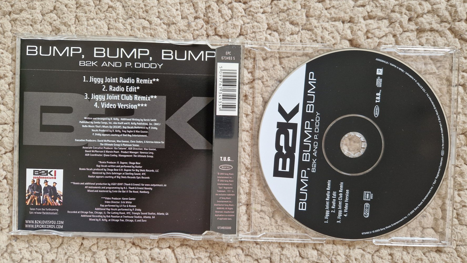B2K feat. P. Diddy Bump, Bump, Bump | Maxi - #2ndchancemusic