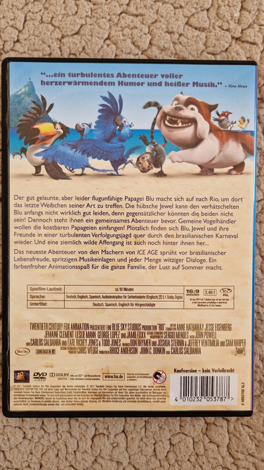 Rio | DVD - #2ndchancemovie