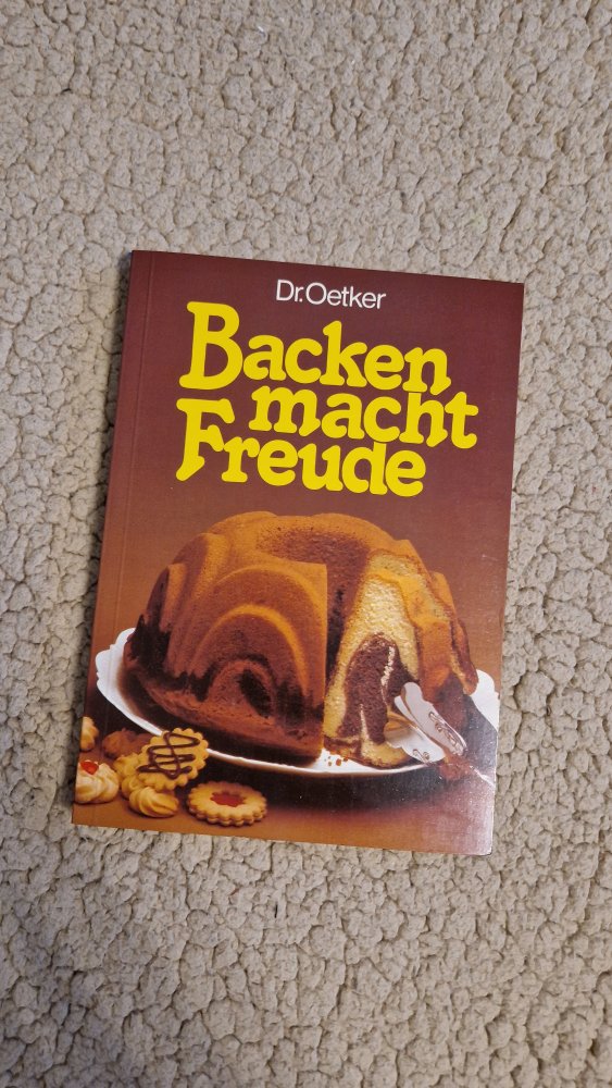 Backbuch Dr. Oetker Backen macht Freude | Taschenbuch - #2ndchancebooksachbücher
