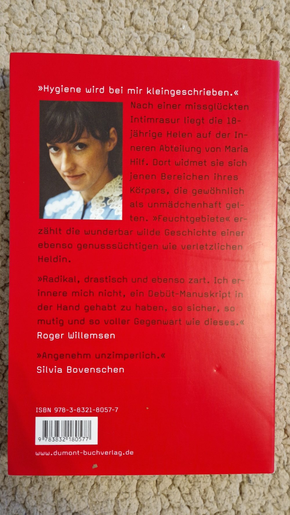 Charlotte Roche Feuchtgebiete | Taschenbuch - #2ndchancebooks