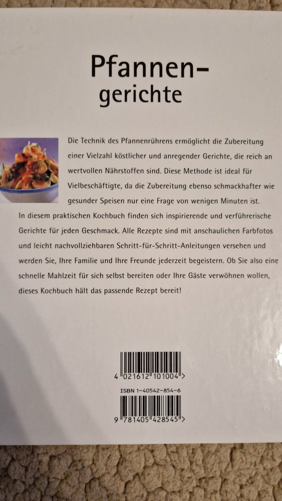 Kochbuch Pfannengerichte | Hardcover - #2ndchancebooksachbücher