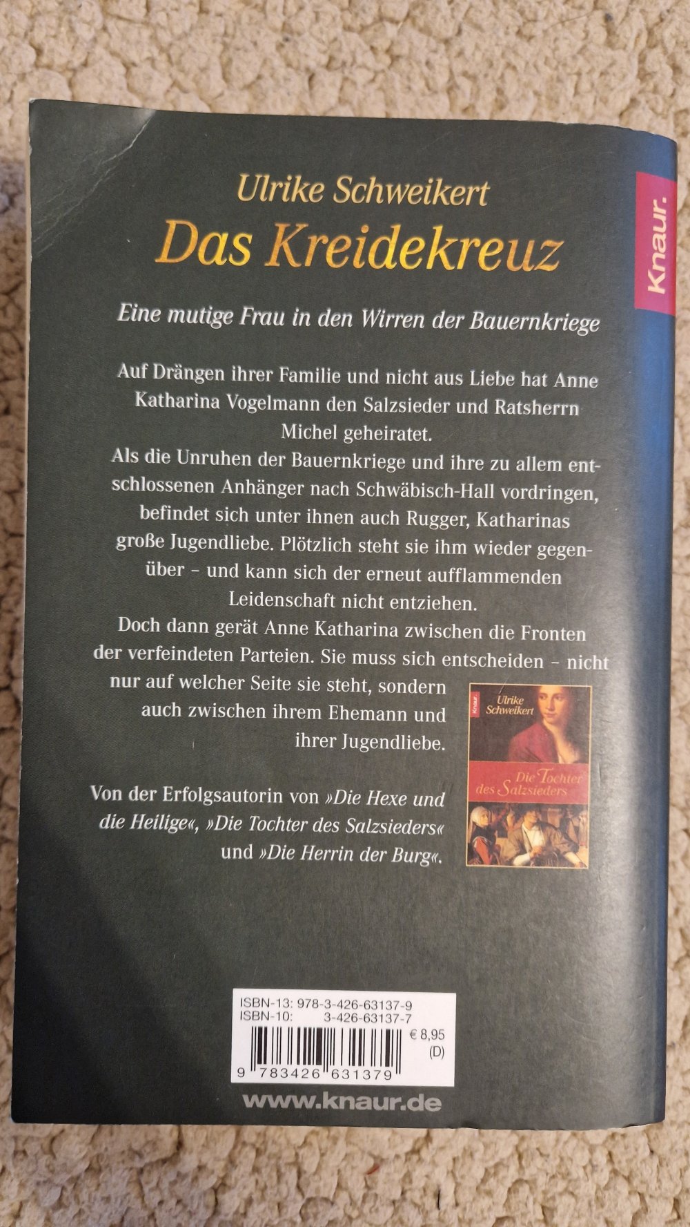 Ulrike Schweikert Das Kreidekreuz | Taschenbuch - #2ndchancebooks