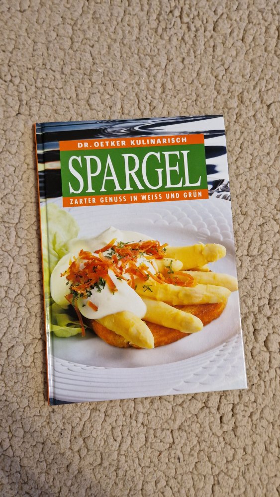 Kochbuch Dr. Oetker Spargel | Hardcover - #2ndchancesachbücher