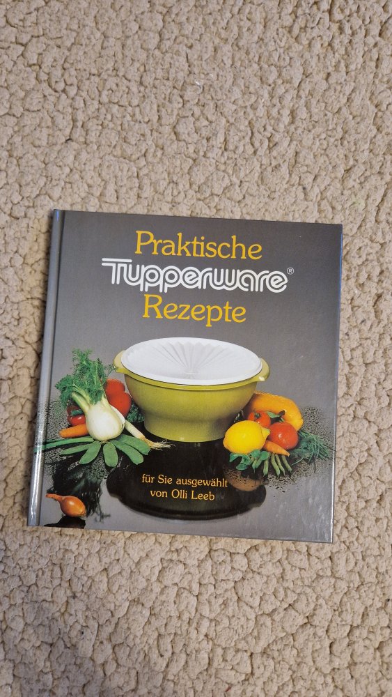 Kochbuch Praktische Tupperware Rezepte | Hardcover - #2ndchancesachbücher