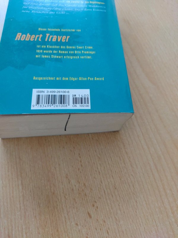 Rober Traver- Anatomie eines Mordes