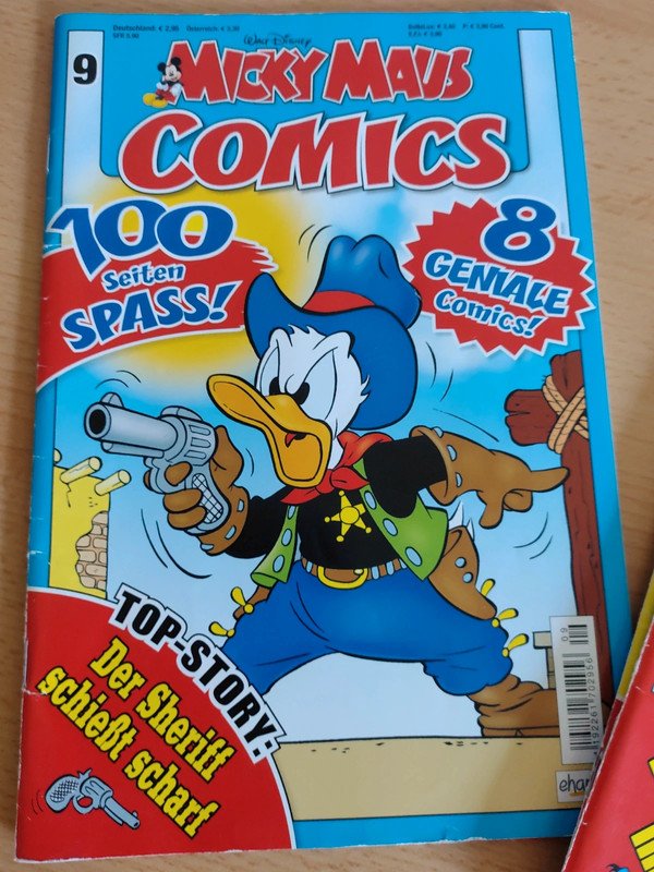 3 Micky Maus Comics