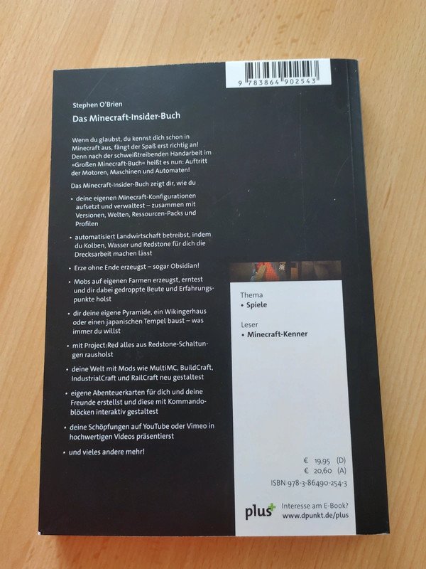 Das Minecraft Insider Buch